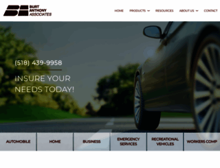 burtanthonyins.com screenshot