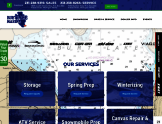 burtlakemarina.com screenshot