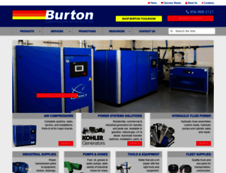 burtoncompanies.com screenshot