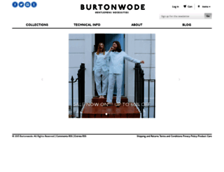 burtonwode.com screenshot