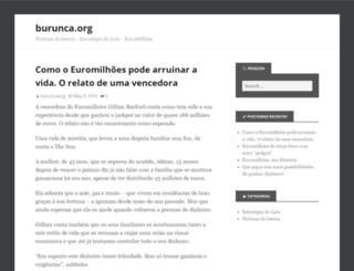 burunca.org screenshot