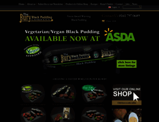 buryblackpuddings.co.uk screenshot