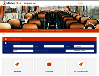 bus-reisen-mueller.de screenshot
