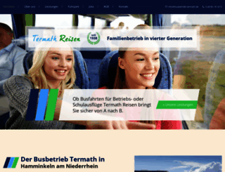 busbetrieb-termath.de screenshot