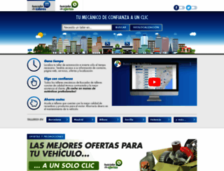 buscadordetalleres.com screenshot