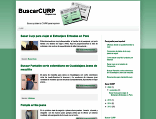 buscarcurp.blogspot.mx screenshot