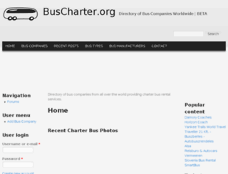 buscharter.org screenshot
