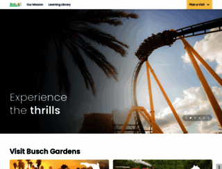 buschgardens.com screenshot