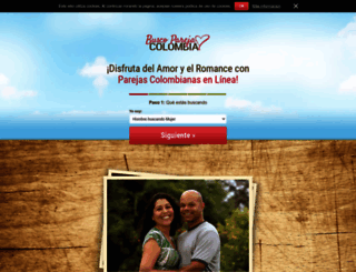 buscoparejacolombia.com screenshot