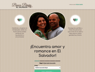 buscoparejaelsalvador.com screenshot