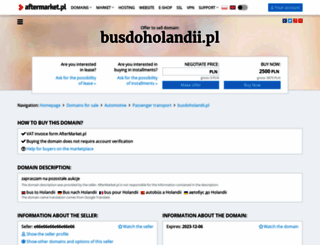 busdoholandii.pl screenshot