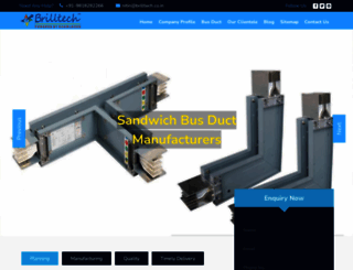 busductmanufacturers.com screenshot