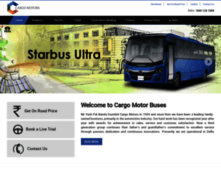 buses.cargomotors.com screenshot