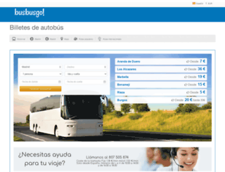 buses.costasur.com screenshot