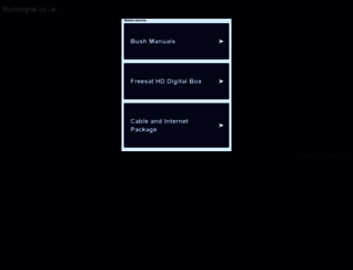 bushdigital.co.uk screenshot