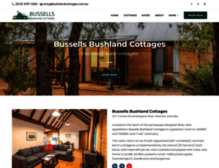 bushlandcottages.com.au screenshot