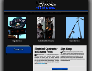bushmanelectric.com screenshot