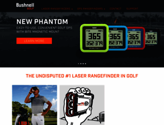 bushnellgolf.com.hk screenshot