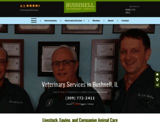 bushnellvet.com screenshot