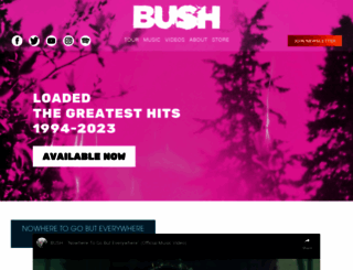 bushofficial.com screenshot