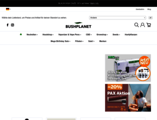bushplanet.com screenshot
