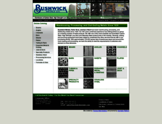 bushwickmetals.com screenshot
