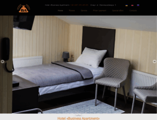 business-apartments.com.ua screenshot