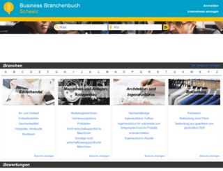 business-branchenbuch.ch screenshot