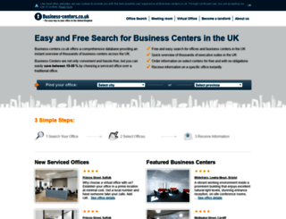 business-centers.co.uk screenshot