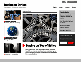 business-ethics.com screenshot