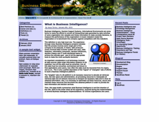 business-intelligence-knowledge.com screenshot