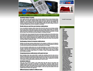 business-mobiles-phones.50webs.com screenshot