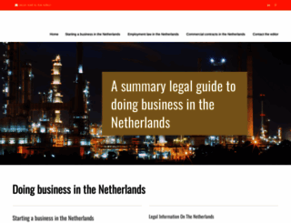 business-netherlands.com screenshot