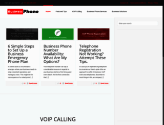 business-phone.org screenshot