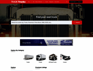 business-rental-solutions.tradetrucks.com.au screenshot