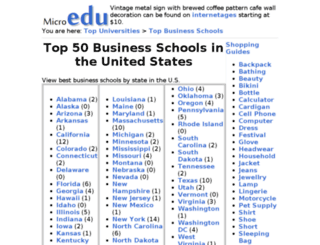 business-schools.microedu.com screenshot