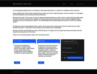 business-secure.com screenshot