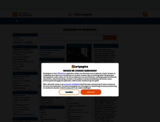 business-to-business.startpagina.nl screenshot