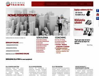 business-training.edu.pl screenshot