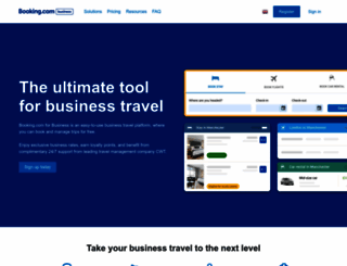 business.booking.com screenshot