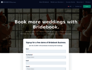 business.bridebook.co.uk screenshot
