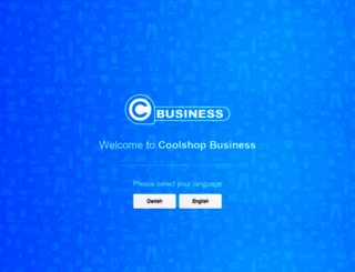 business.coolshop.com screenshot