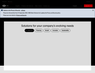 business.hsbc.com.vn screenshot