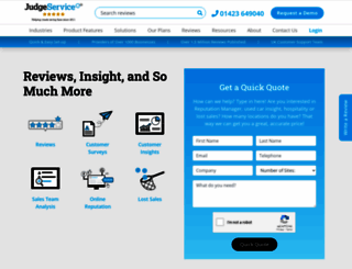 business.judgeservice.com screenshot