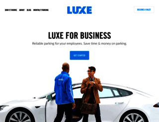 business.luxe.com screenshot