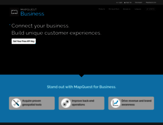 business.mapquest.com screenshot