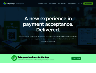 business.paymaya.com screenshot