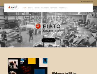 business.pikto.com screenshot
