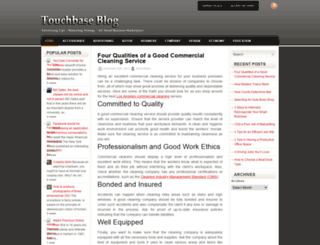 business.touchbaseblog.com screenshot