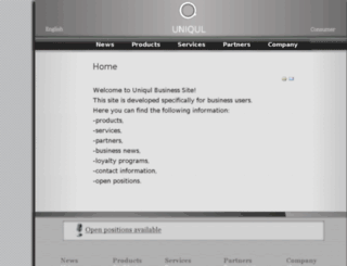 business.uniqul.com screenshot